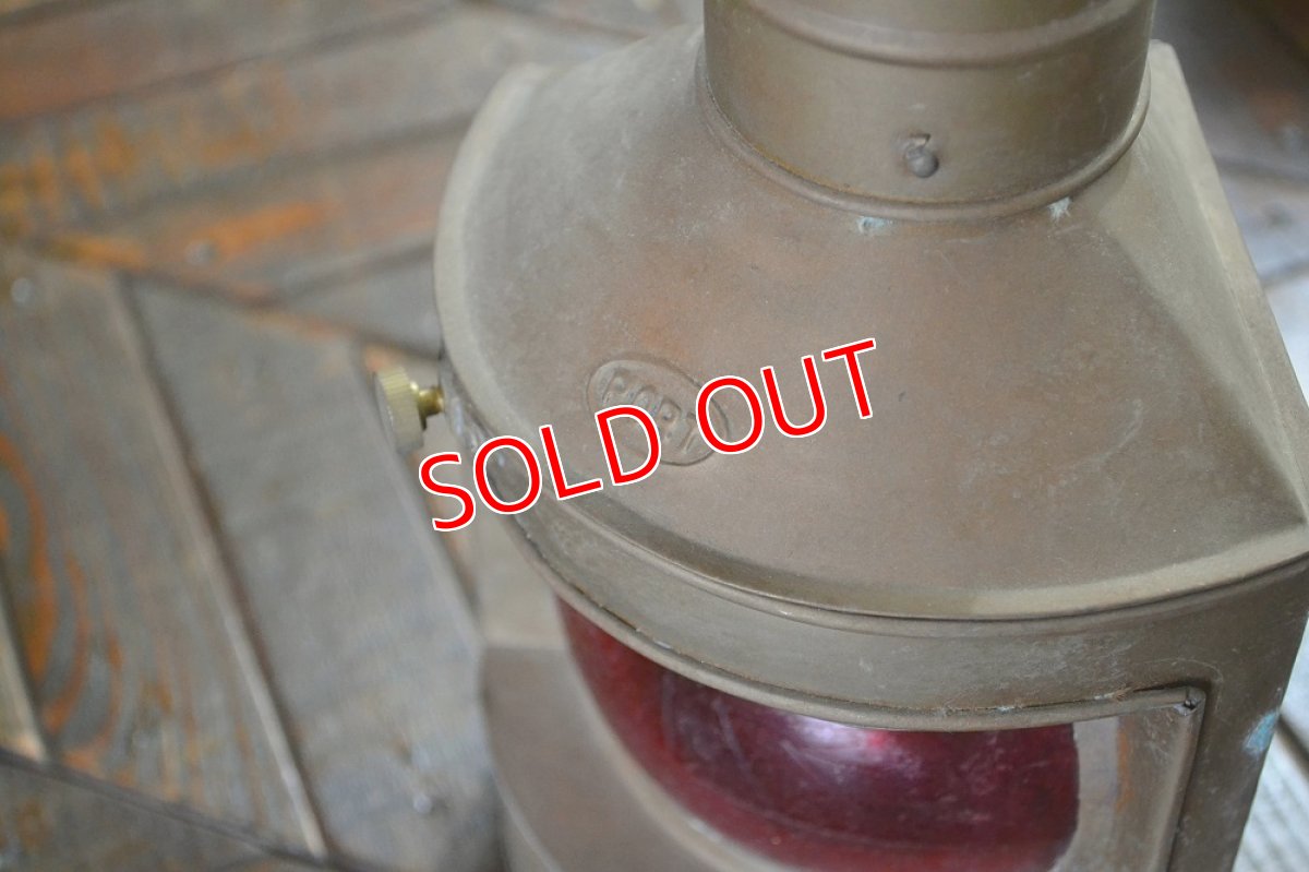 画像3: UKヴィンテージ・シップマストランプ/レッド (3)