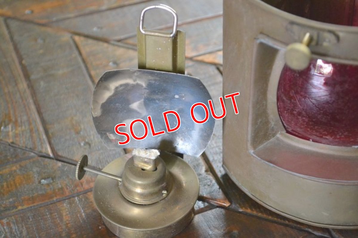 画像4: UKヴィンテージ・シップマストランプ/レッド (4)