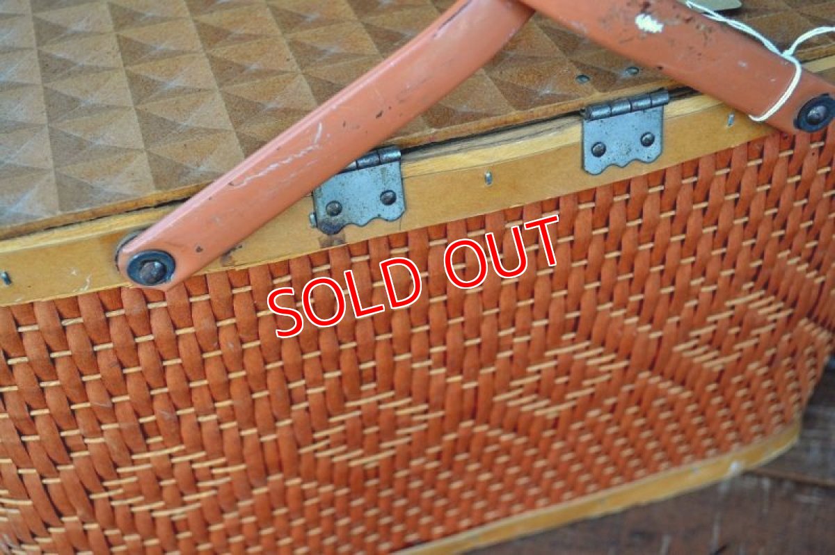 画像3: US60sピクニックバスケット/RED-MAN (3)