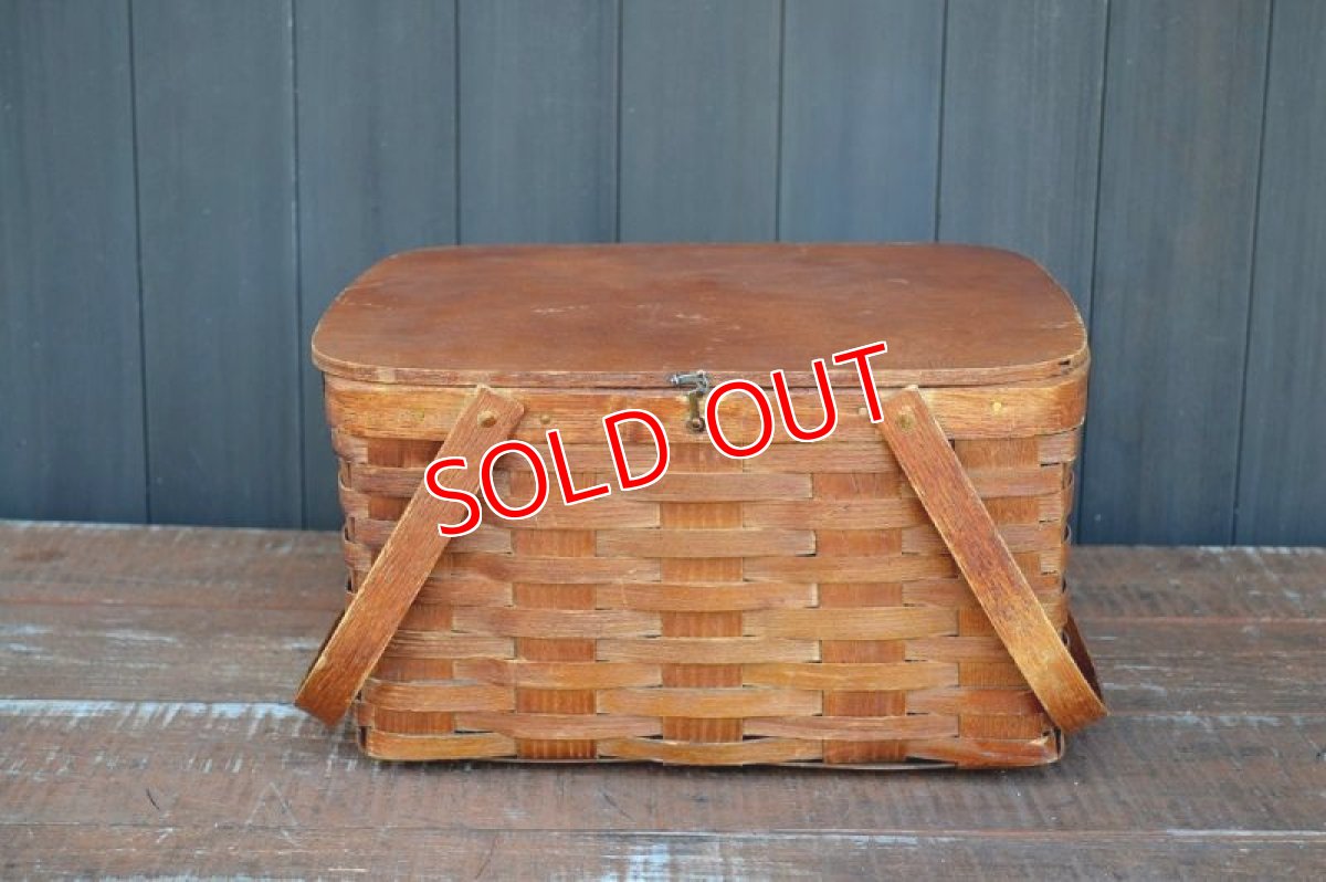 画像9: US60ｓピクニックバスケット (9)