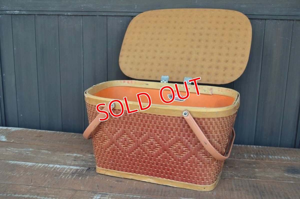 画像6: US60sピクニックバスケット/RED-MAN (6)