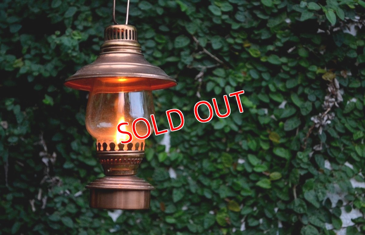 画像8: ７０ｓシェード付ハンギングオイルランプ (8)