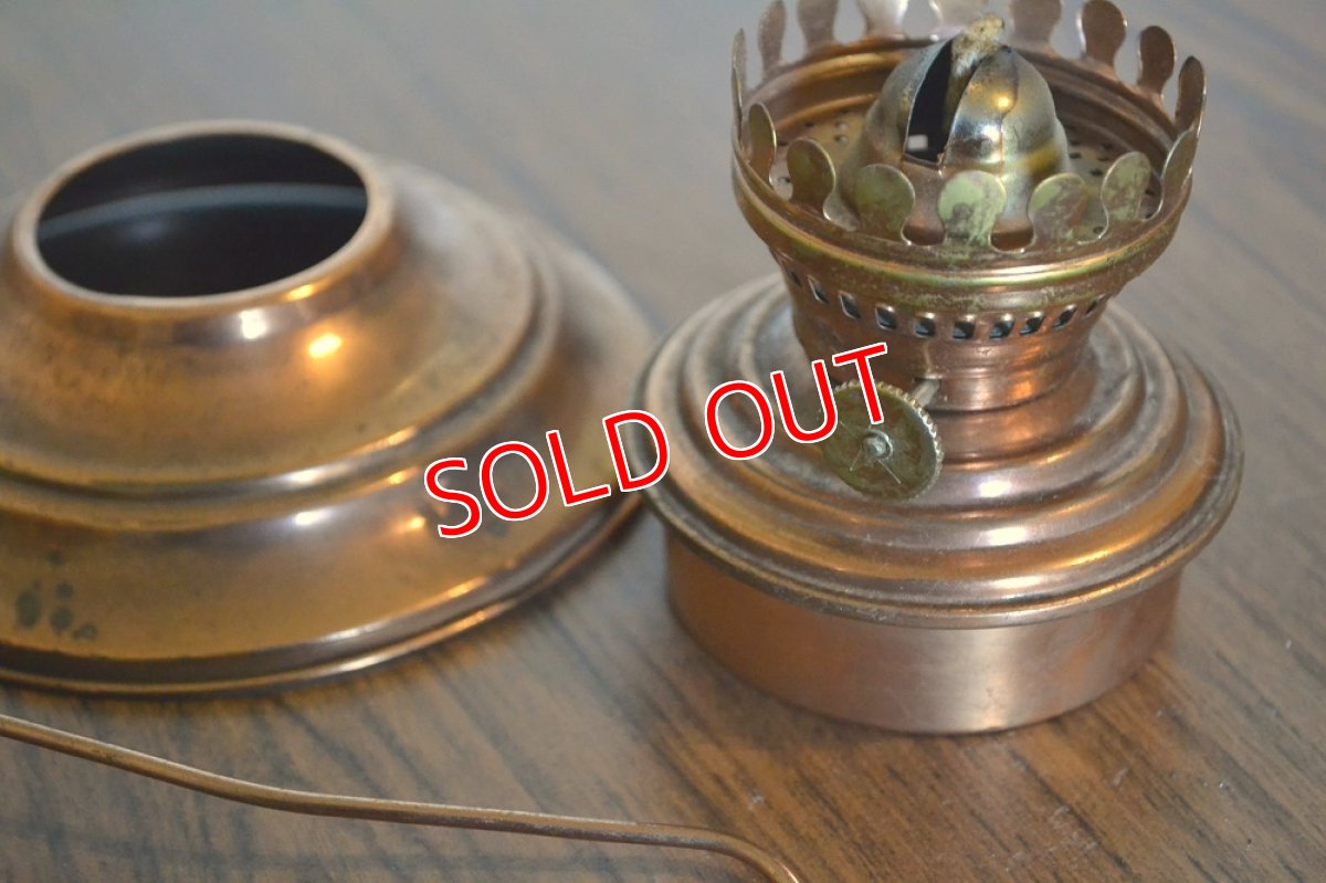 画像6: ７０ｓシェード付ハンギングオイルランプ (6)