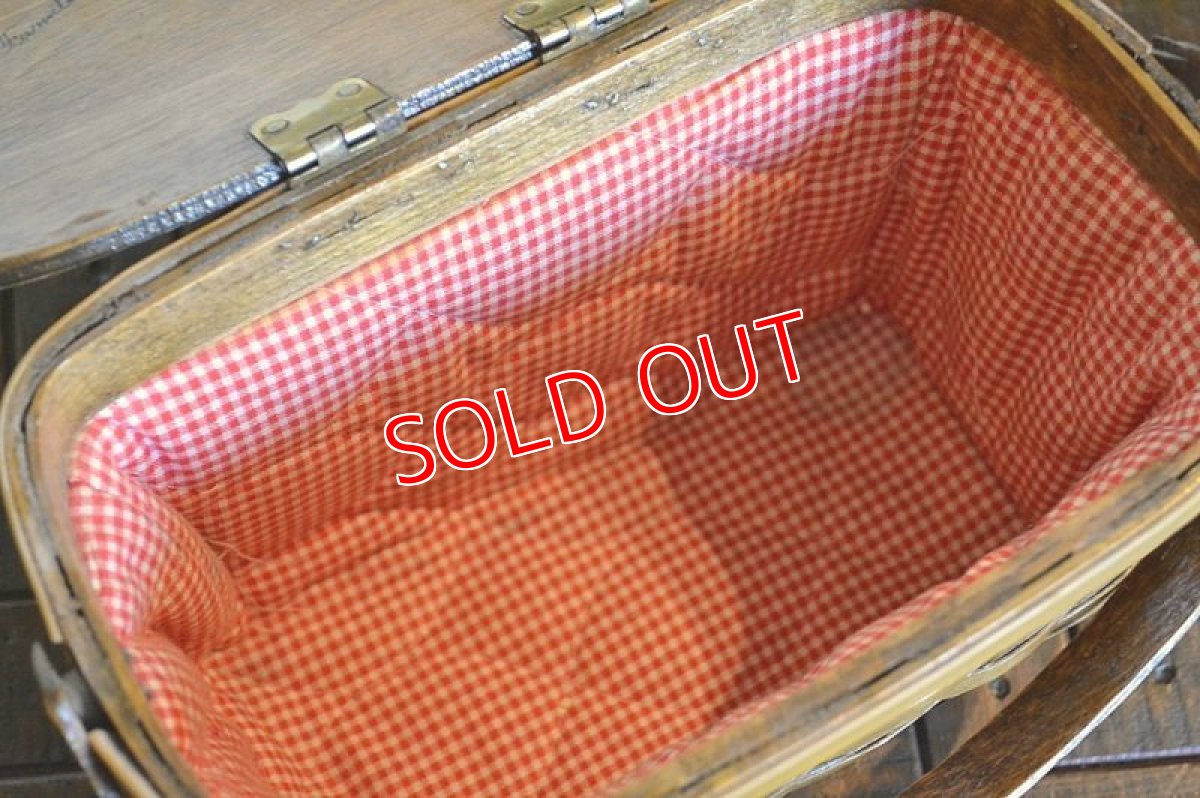 画像5: カロナンバスケット/レトロフラワー(2) (5)