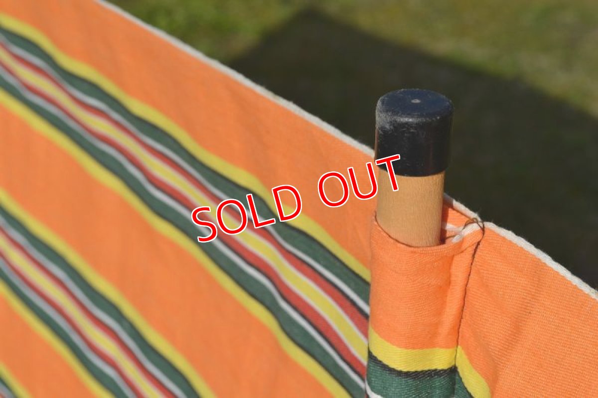 画像3: 70sヴィンテージ陣幕/(3)オレンジ×グリーン (3)