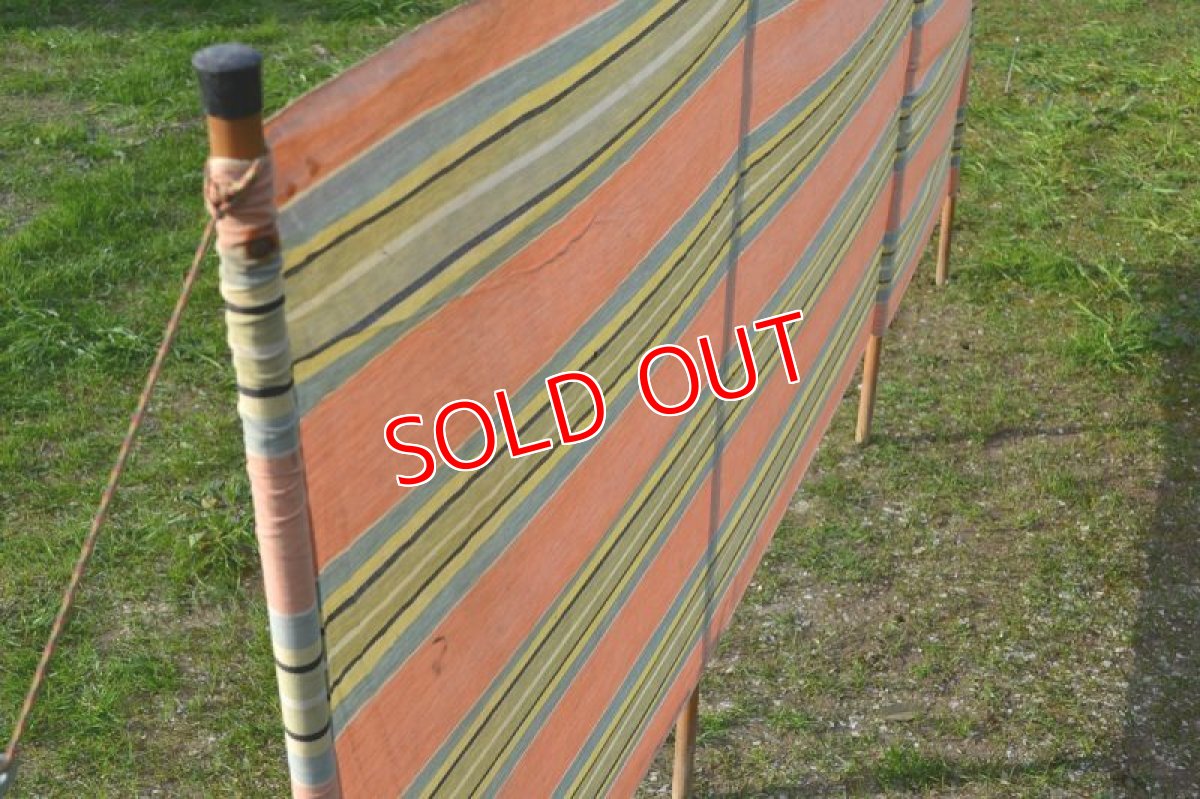 画像8: 70sヴィンテージ陣幕/オレンジ(4) (8)