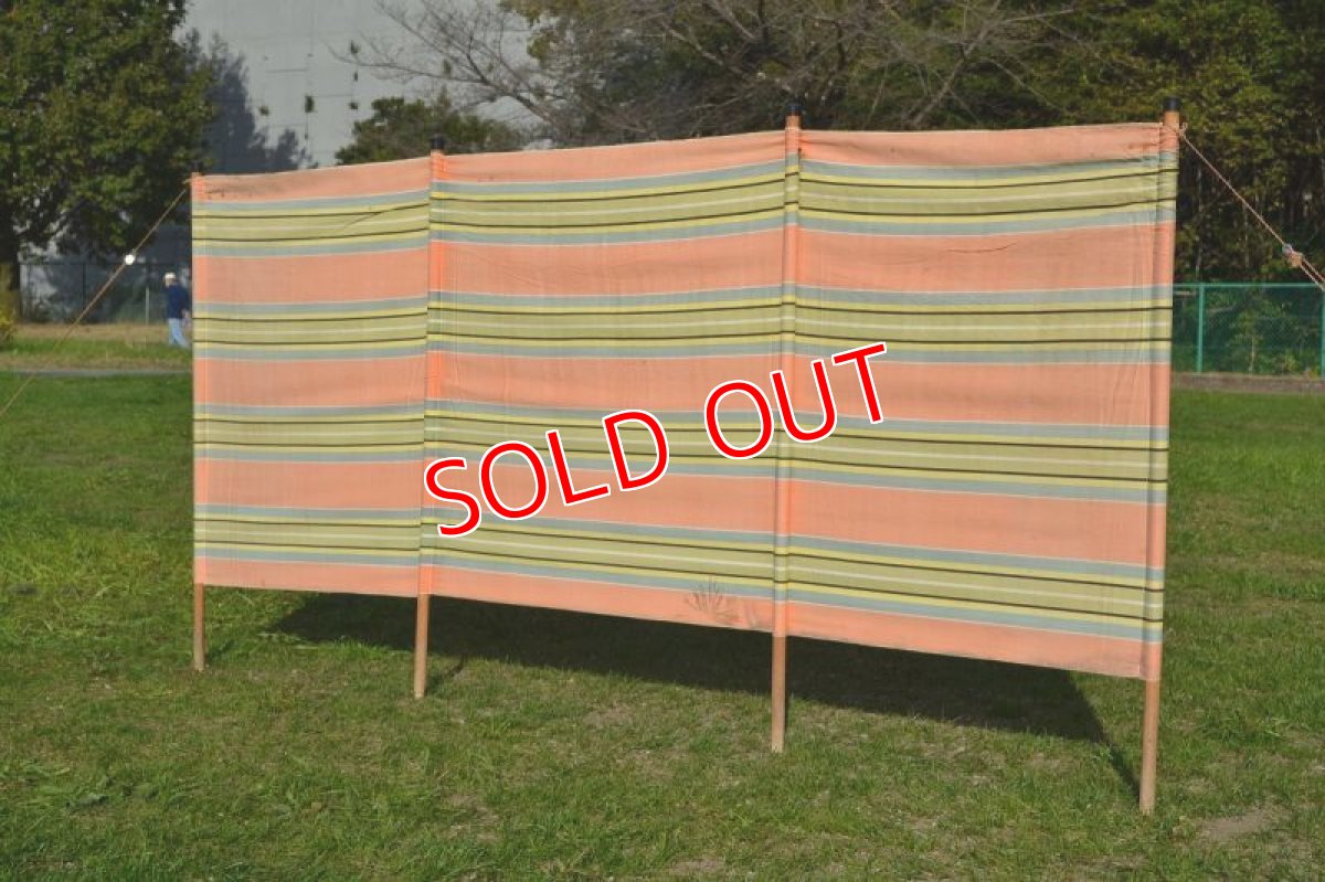 画像3: 70sヴィンテージ陣幕/オレンジ(4) (3)