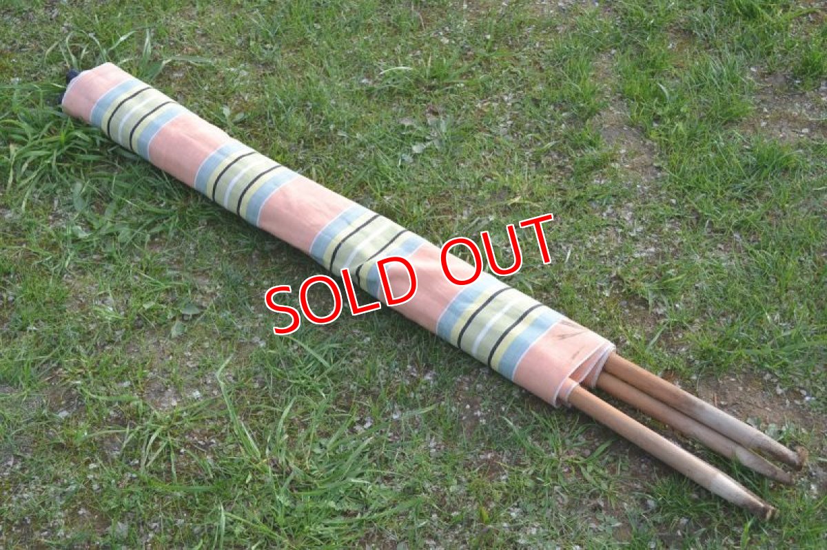 画像9: 70sヴィンテージ陣幕/オレンジ(4) (9)