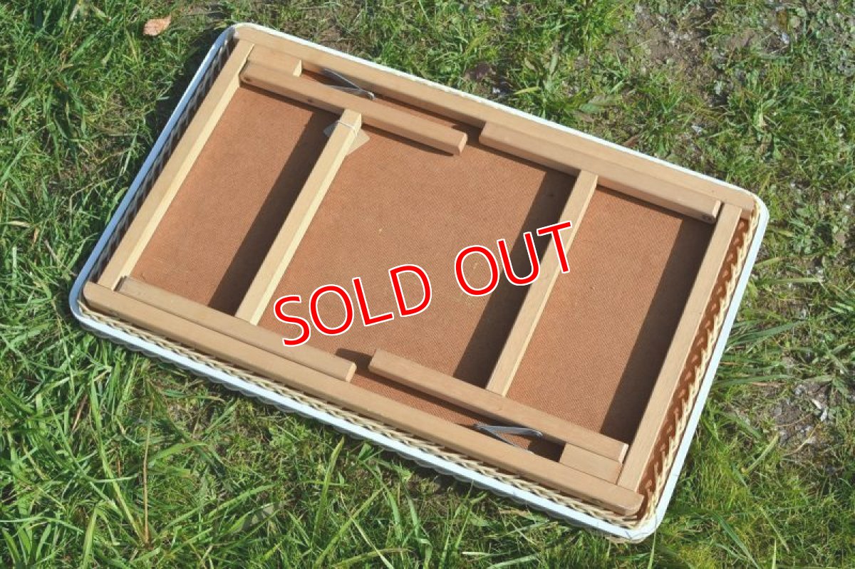 画像7: 70sレトロフラワー/ピクニック・ローテーブル  クレマティス (7)