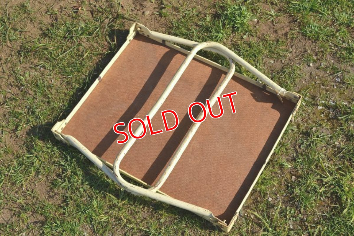 画像8: 60ｓアイアンフレーム/アウトドアローテーブル (8)