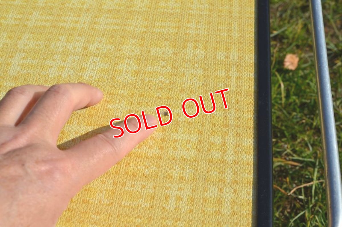 画像5: 70sアウトドア・ローテーブル/イエロー (5)