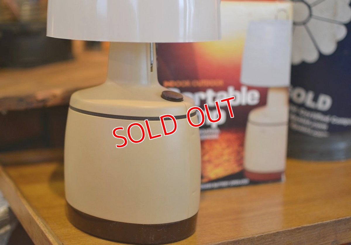 画像2: 90sポータブルテーブルランプ (2)