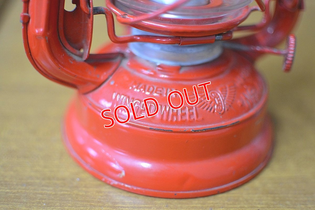 画像7: WINGED WHEEL No４００別所ランプ/レッド (7)