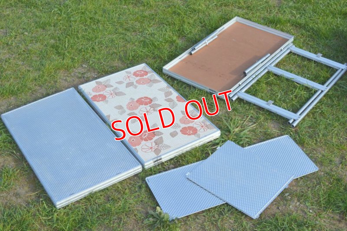 画像5: 70sＣAM-ＰACキャンプキッチン/レトロフラワー (5)