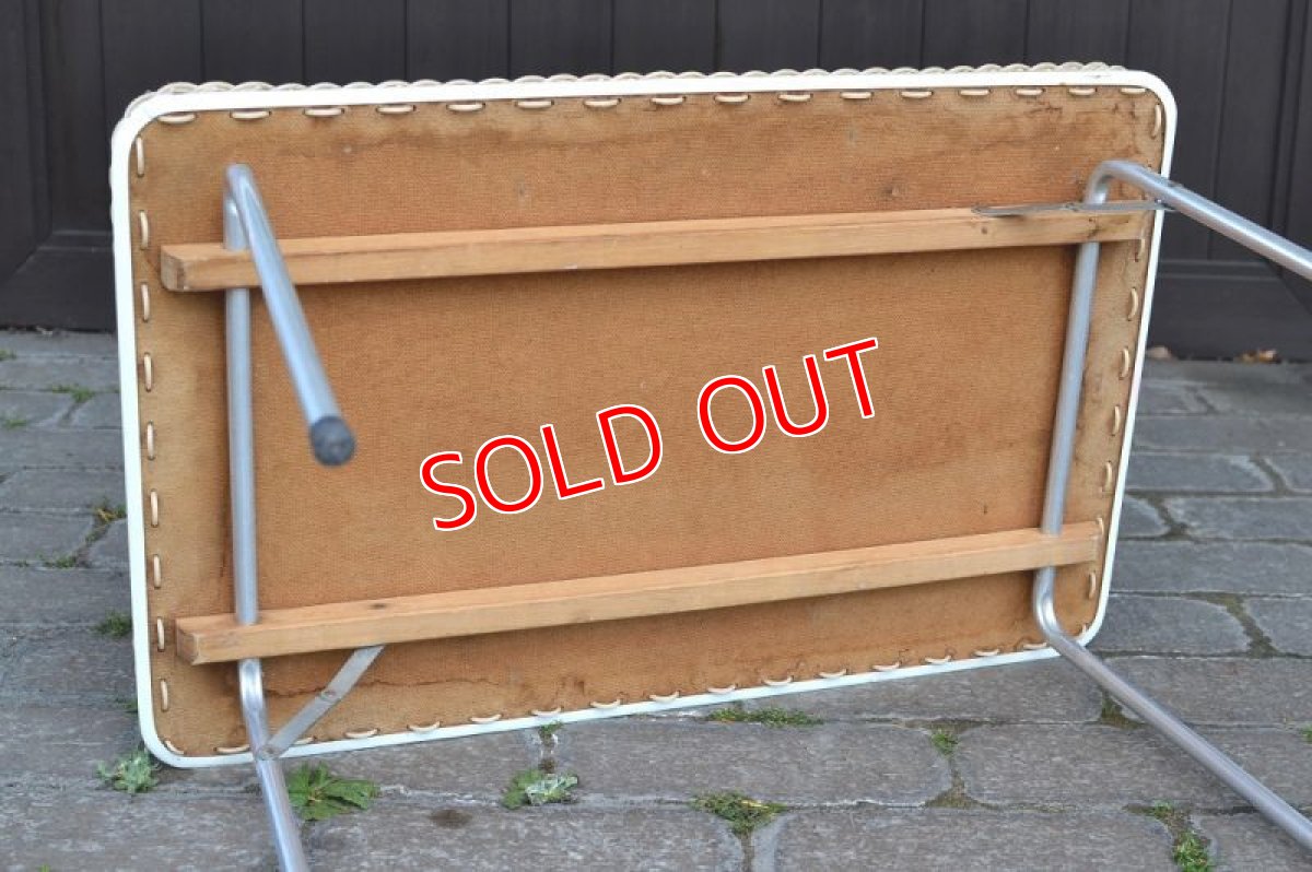 画像7: ７０ｓレトロフラワー/トレーテーブル・パステル (7)