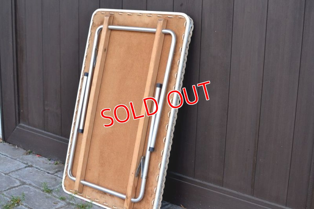 画像10: ７０ｓレトロフラワー/トレーテーブル・パステル (10)