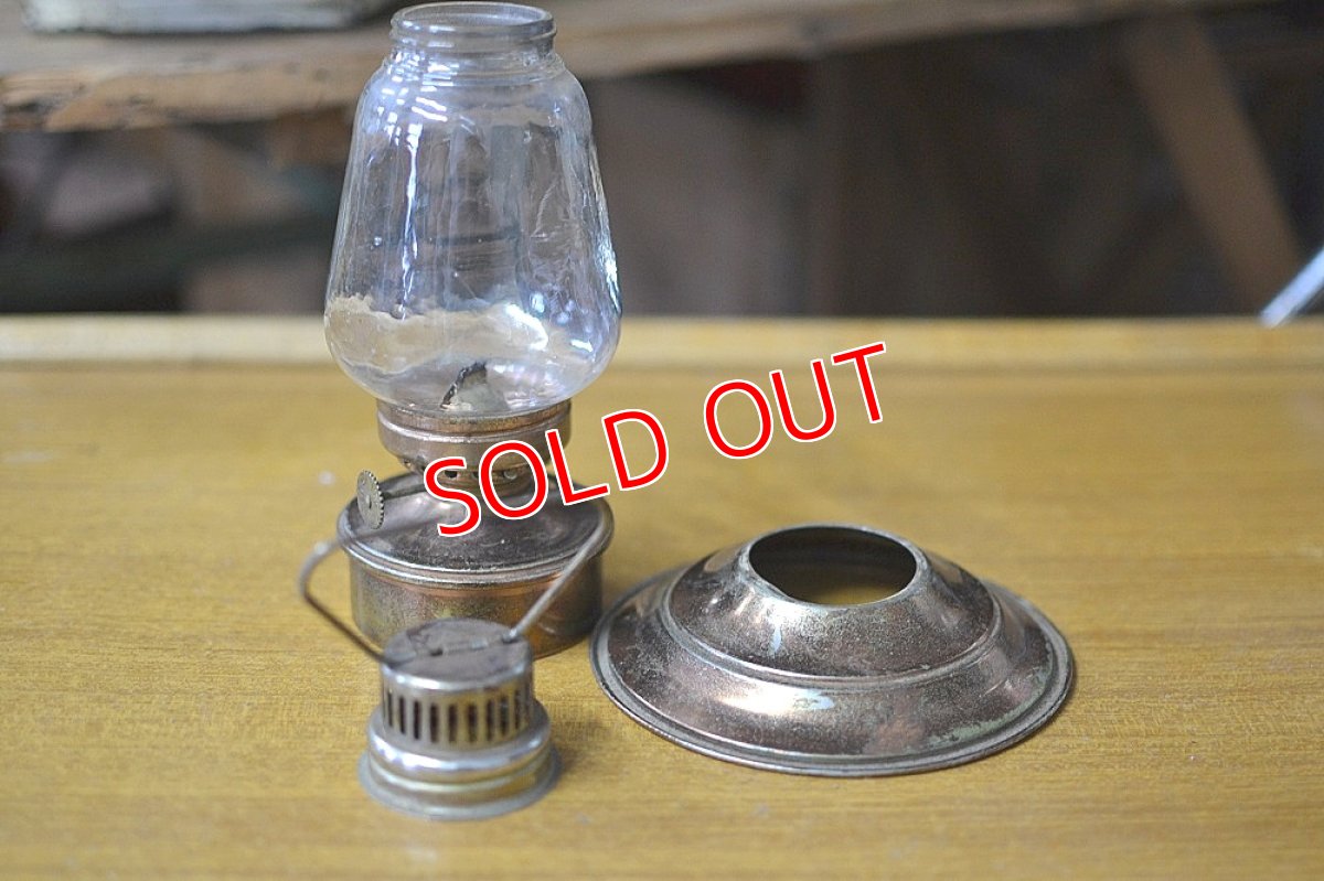 画像4: ６０ｓオイルランプ/クリアガラス (4)