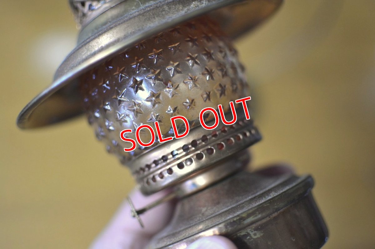 画像3: ６０ｓオイルランプ/アンバースターガラス・ハンギングスタンド付き (3)