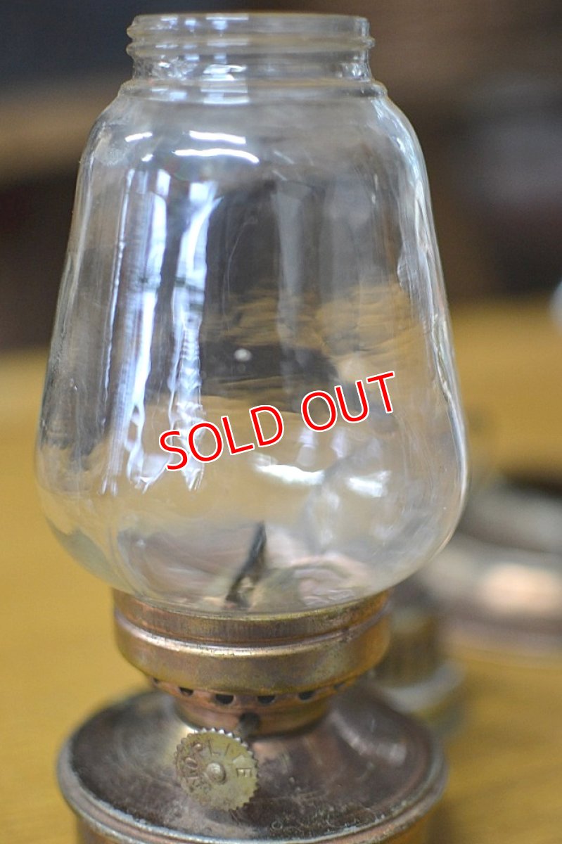 画像5: ６０ｓオイルランプ/クリアガラス (5)