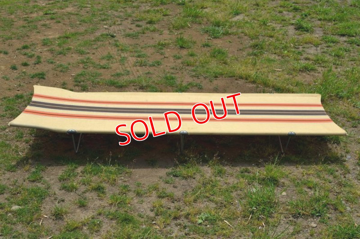 画像3: POUCHドイツ/キャンバスコット・ベージュ×ストライプ (3)