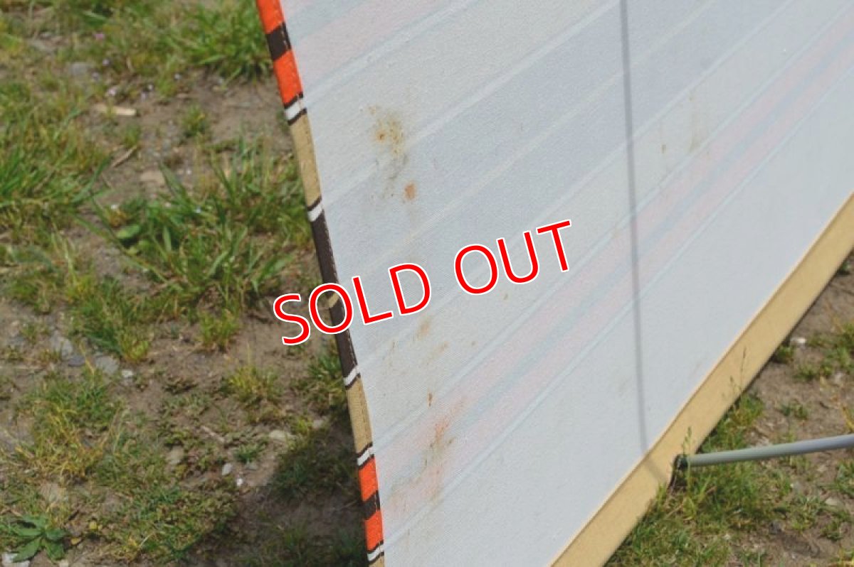 画像9: POUCHドイツ/キャンバスコット・ベージュ×ストライプ (9)