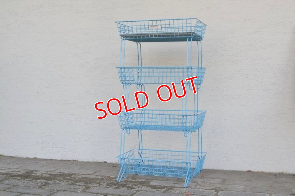 画像11: レア！60ｓ BEANSTALKキャンプキッチンバスケット (11)