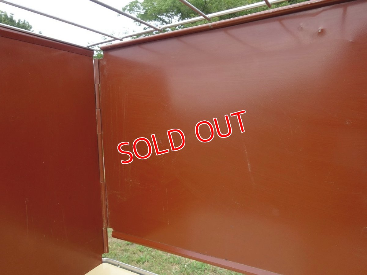 画像8: 70s Hago社キャンプキッチン/ブラウン×シルバー (8)