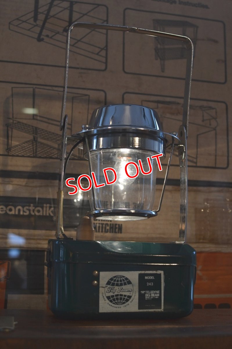 画像12: 60sビッグビーム・バッテリーテーブルランプ (12)