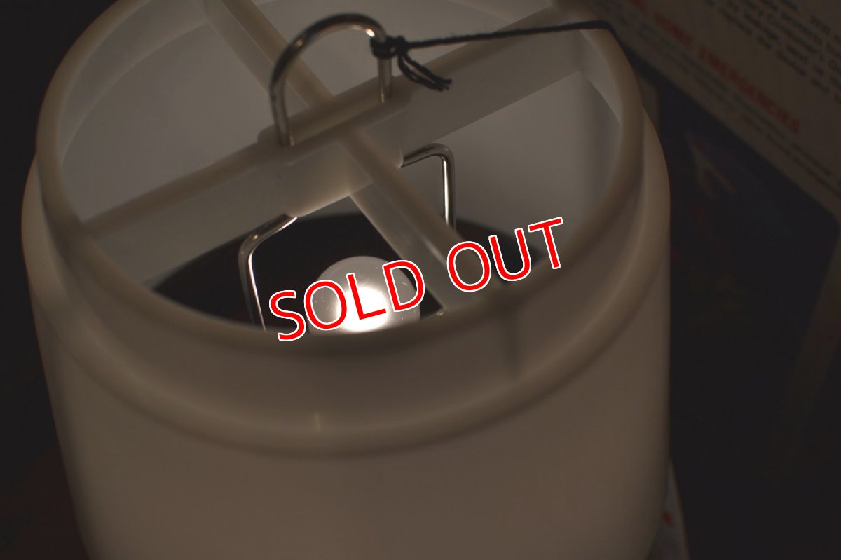 画像5: 70s RAY-O-BACポータブルテーブルランプ/オレンジ (5)