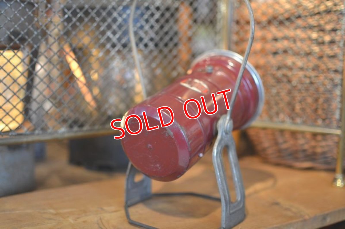 画像3: 50sエコライト社バッテリー式ライト/ワインレッド (3)