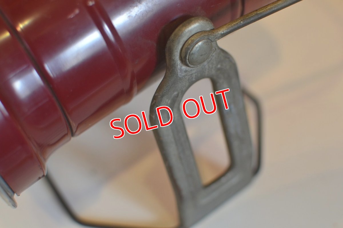 画像8: 50sエコライト社バッテリー式ライト/ワインレッド (8)