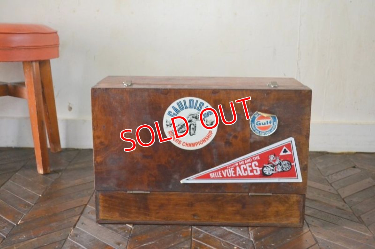 画像2: UK50s木製ツールボックス (2)