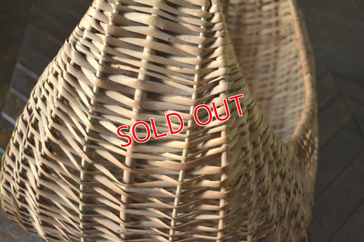 画像10: ＵＫヴィンテージ・ゴンドラ型バスケットL (10)