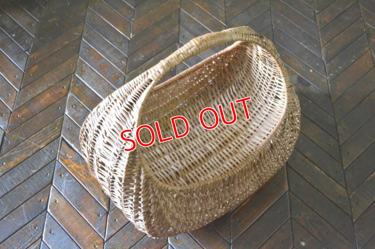 画像5: ＵＫヴィンテージ・ゴンドラ型バスケットL (5)