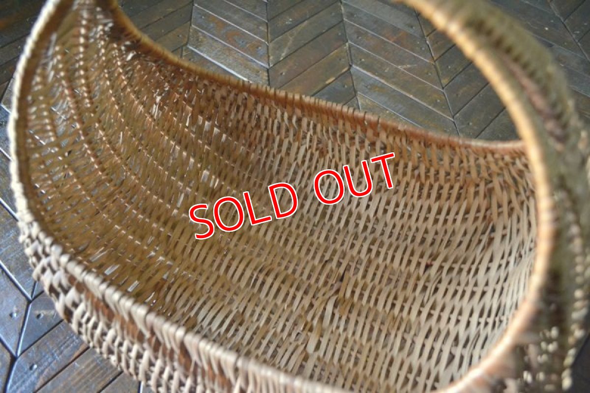 画像7: ＵＫヴィンテージ・ゴンドラ型バスケットL (7)