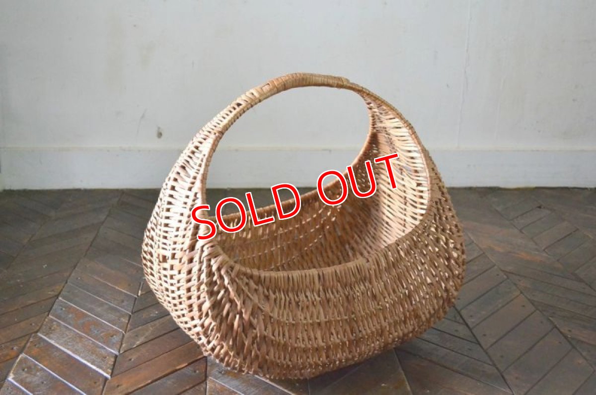 画像3: ＵＫヴィンテージ・ゴンドラ型バスケットL (3)