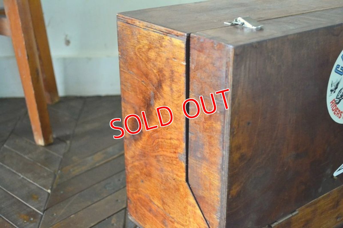 画像11: UK50s木製ツールボックス (11)