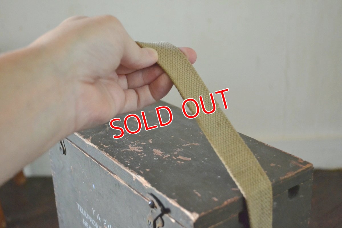 画像5: UKヴィンテージ・ミリタリー木製テレホンボックス (5)