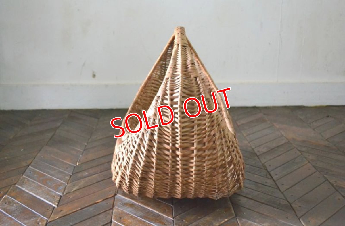 画像4: ＵＫヴィンテージ・ゴンドラ型バスケットL (4)