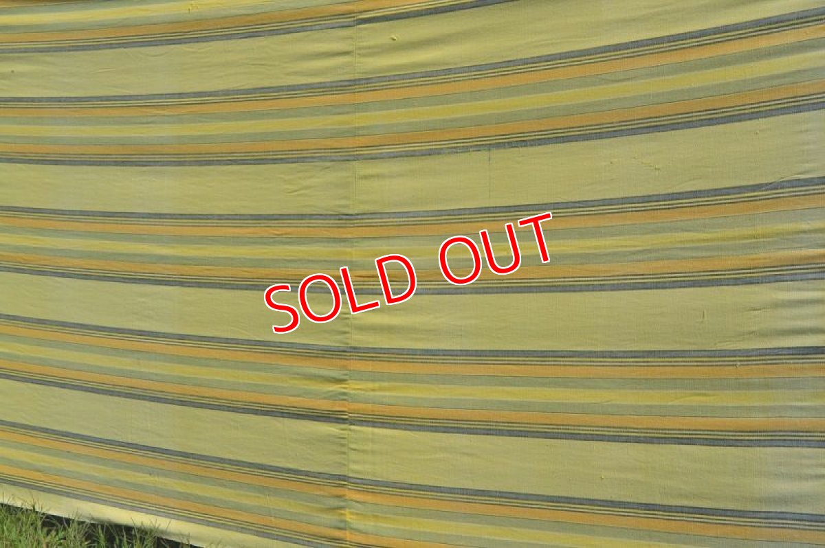 画像5: 70sヴィンテージ陣幕/イエロー (5)