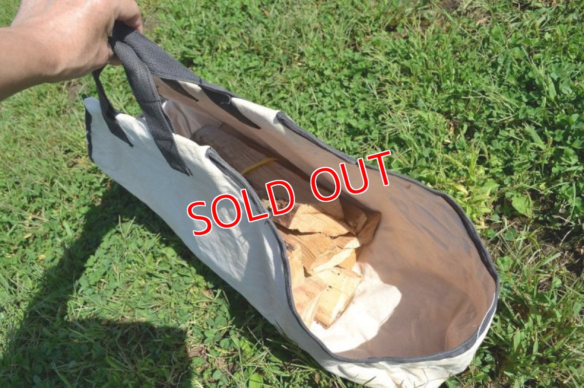 画像6: USヴィンテージ・ログキャリーバッグA (6)