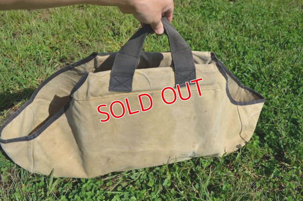 画像7: ＵＳヴィンテージ・ログキャリーバッグＢ (7)