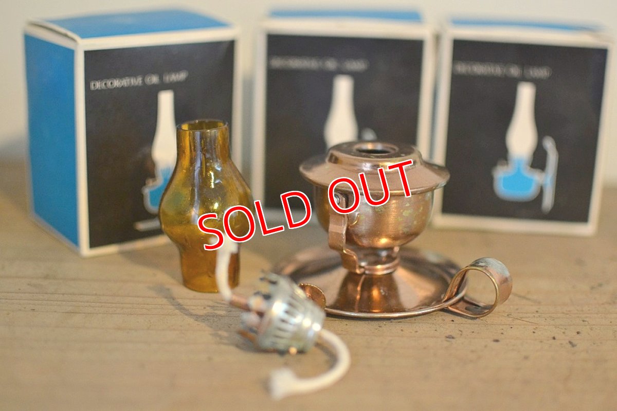 画像9: 60sミニチュアオイルランプ箱入りデッドストック! (9)