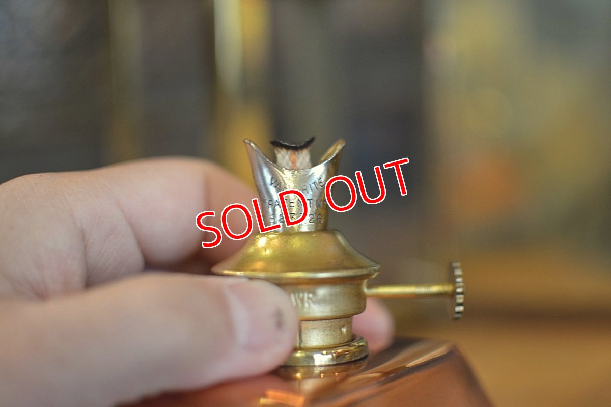 画像10: コッパースクェアオイルランプ (10)