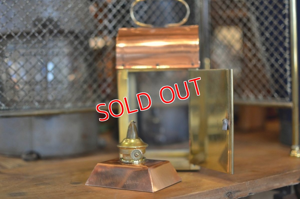 画像8: コッパースクェアオイルランプ (8)