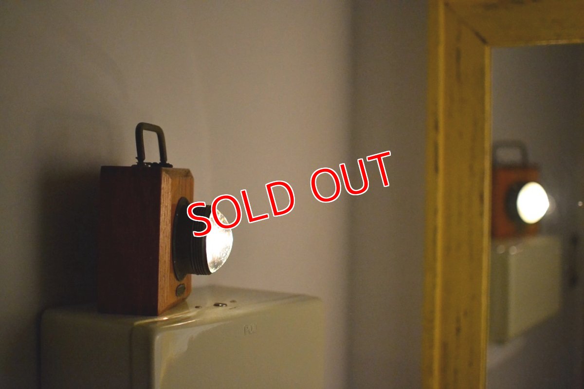 画像11: 1910年代 エバレディ社製木製フラッシュライト (11)