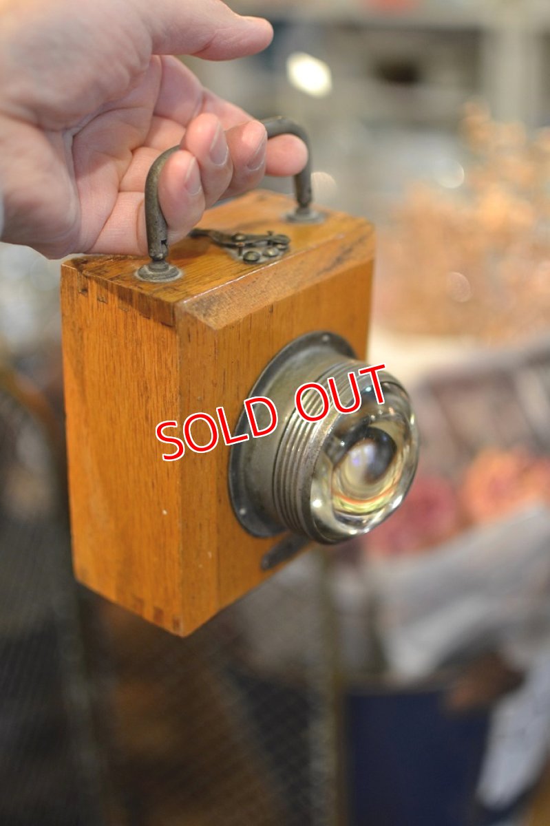 画像9: 1910年代 エバレディ社製木製フラッシュライト (9)