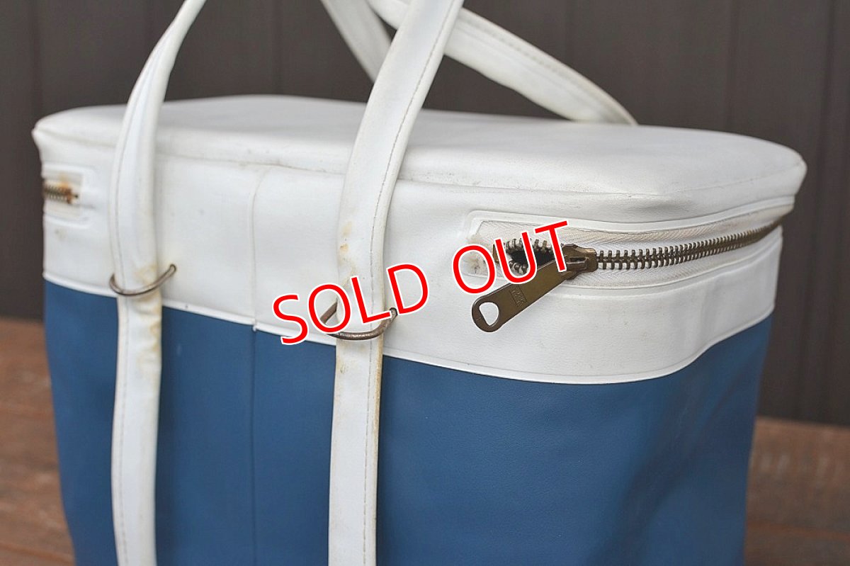 画像5: 70s BOAC英国海外航空ミニクーラーバッグ (5)