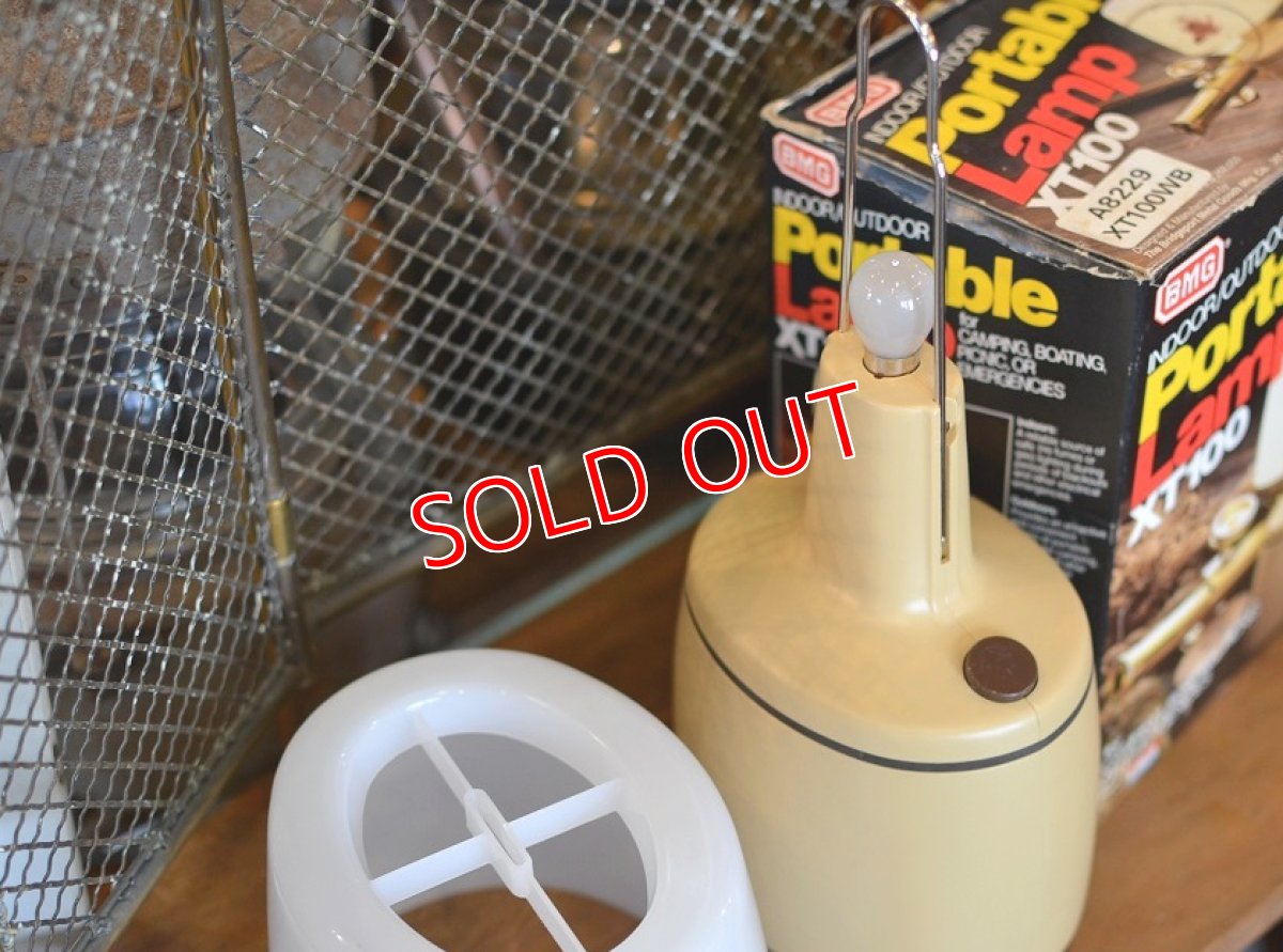 画像9: 90sポータブルテーブルランプ (9)