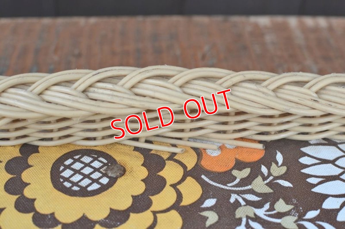 画像10: 70sレトロフラワートレーテーブル (10)